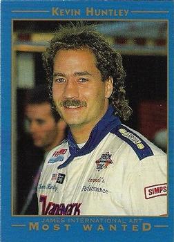 1993 World of Outlaws Most Wanted #10 Kevin Huntley Front