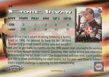 1997 NAPA #24 Ernie Irvan Back