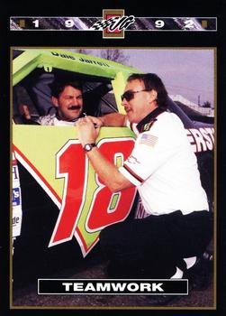 1992 Leader Enterprises Joe Gibbs Racing #7 Dale Jarrett / Jimmy Makar Front