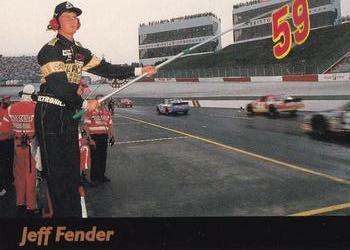 1993 Alliance Racing Team #4 Jeff Fender Front