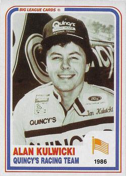 1986 Big League Cards Quincy's #29 A436 Alan Kulwicki Front