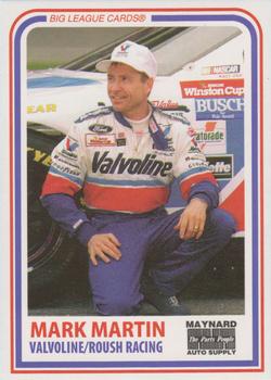 1998 Big League Cards Creative Images #09 B884 Mark Martin Front