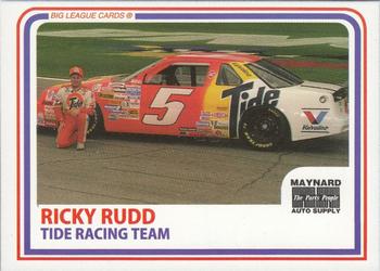 1998 Big League Cards Creative Images #13 B884 Ricky Rudd Front
