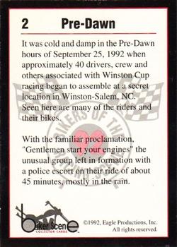 1992 Eagle Productions Bikers of the Racing Scene #2 Pre-Dawn Back