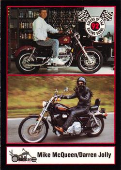 1992 Eagle Productions Bikers of the Racing Scene #24 Mike McQueen / Darren Jolly Front