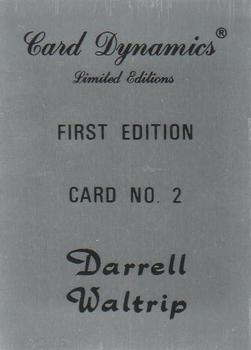 1992 Card Dynamics Darrell Waltrip #2 Darrell Waltrip Back