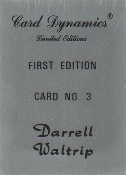 1992 Card Dynamics Darrell Waltrip #3 Darrell Waltrip Back