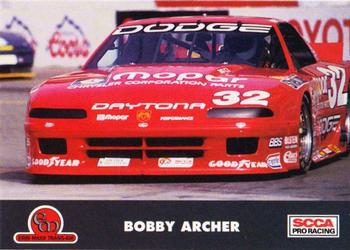 1992 Erin Maxx Trans-Am #3 Bobby Archer's Car Front