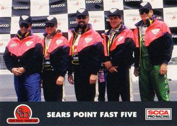 1992 Erin Maxx Trans-Am #72 Sears Point Fast Five Front