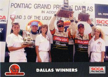 1992 Erin Maxx Trans-Am #74 Dallas Winners Front