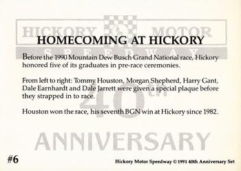 1991 Hickory Motor Speedway 40th Anniversary Set #6 Homecoming at Hickory Back