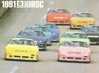 1991 Dodge IROC #NNO Al Unser Back