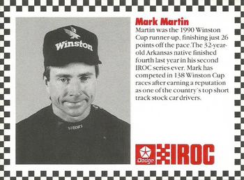 1991 Dodge IROC #NNO Mark Martin Front