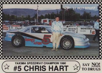 1991 Langenberg Hot Stuff Stock Car Champions #9 Chris Hart Front