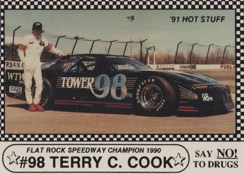 1991 Langenberg Hot Stuff Stock Car Champions #24 Terry Cook Front