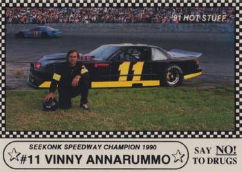 1991 Langenberg Hot Stuff Stock Car Champions #29 Vinny Annarummo Front