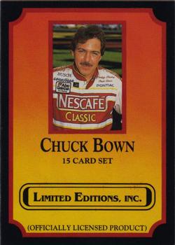 1992 Limited Editions Chuck Bown #1 Chuck Bown Front