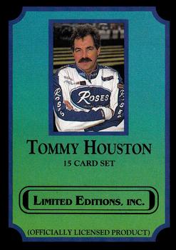 1992 Limited Editions Tommy Houston #1 Tommy Houston Front