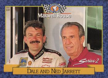 1993 Maxwell House #22 Dale Jarrett / Ned Jarrett Front