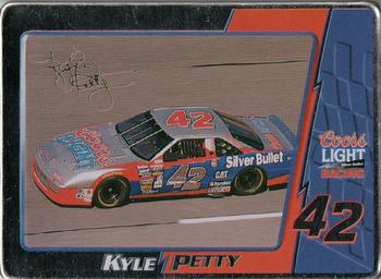 1995 Metallic Impressions Kyle Petty #4 Kyle Petty Front