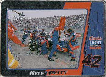 1995 Metallic Impressions Kyle Petty #10 Kyle Petty Front