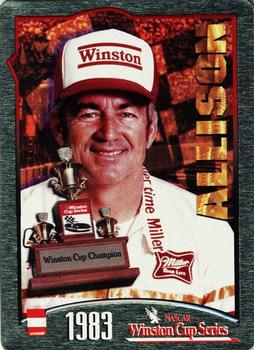 1996 Metallic Impressions Winston Cup Champions #1983 Bobby Allison Front