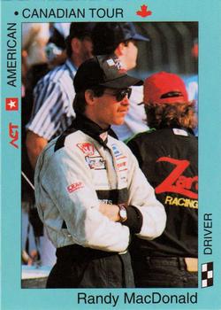 1992 Pace American-Canadian Tour #7 Randy MacDonald Front