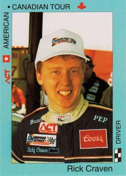1992 Pace American-Canadian Tour #29 Ricky Craven Front