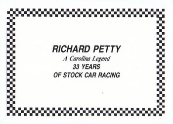 1992 Pepsi Richard Petty #NNO Richard Petty Back