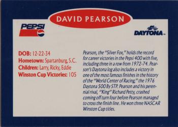 1993 Pepsi 400 Victory Lane #NNO David Pearson Back