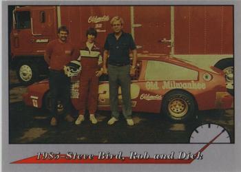 1992 Redline Racing My Life in Racing Rob Moroso #4 1985-Steve Bird, Rob and Dick Front