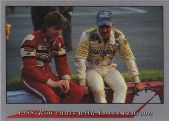 1992 Redline Racing My Life in Racing Rob Moroso #10 1988-Rob chats with Larry Pearson Front