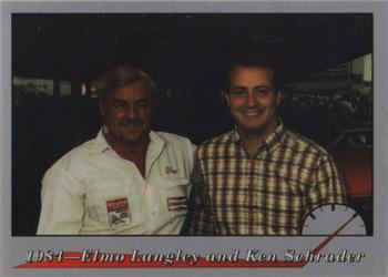 1992 Redline Racing My Life in Racing Ken Schrader #9 1984- Elmo Langley & Ken Schrader Front