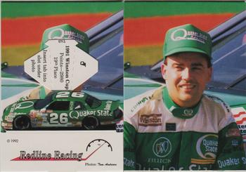 1992 Redline Racing Standups #26 Brett Bodine Front