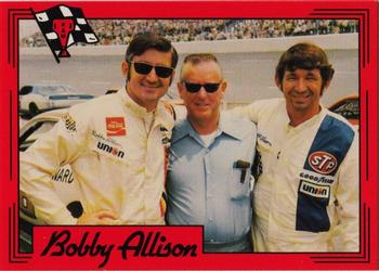 1991 K & M Sports Legends Bobby Allison #BA9 Bobby Allison / Donnie Allison / Melvin Joseph Front