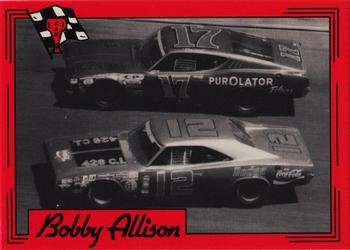 1991 K & M Sports Legends Bobby Allison #BA11 Bobby Allison's Car / David Pearson's Car Front