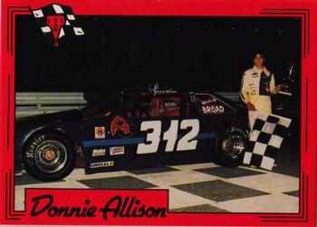 1991 K & M Sports Legends Donnie Allison #DA4 Ronald Allison Front
