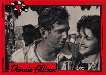 1991 K & M Sports Legends Donnie Allison #DA10 Donnie Allison Front