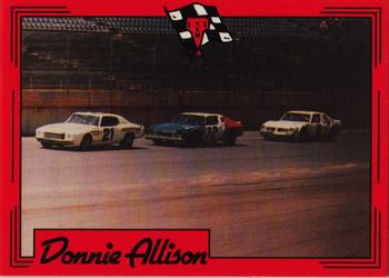 1991 K & M Sports Legends Donnie Allison #DA16 Donnie Allison / Bobby Allison / Neil Bonnett Front
