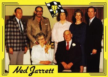 1991 K & M Sports Legends Ned Jarrett #NJ7 Ned Jarrett with family Front