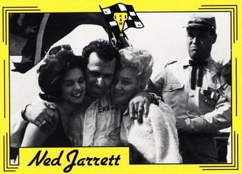 1991 K & M Sports Legends Ned Jarrett #NJ23 Ned Jarrett / Martha Jarrett Front
