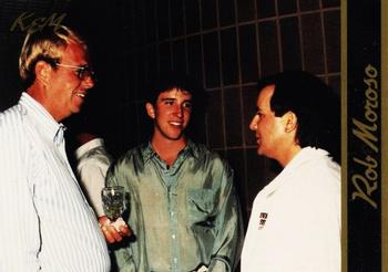 1991 K & M Sports Legends Rob Moroso #RM5 Rob Moroso / Dick Moroso Front