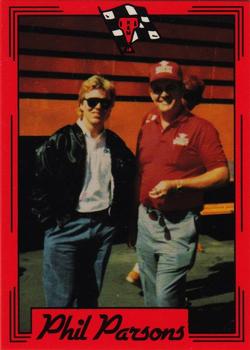 1991 K & M Sports Legends Phil Parsons #PP25 Phil Parsons / Benny Parsons Front