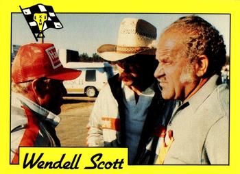 1991 K & M Sports Legends Wendell Scott #WS14 Wendell Scott / Cale Yarborough Front