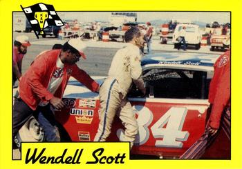 1991 K & M Sports Legends Wendell Scott #WS17 Wendell Scott / Wendell Scott Jr. / Sonny Woods Front