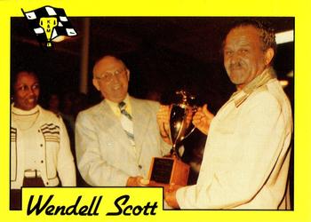 1991 K & M Sports Legends Wendell Scott #WS24 Wendell Scott / Mary Scott Front