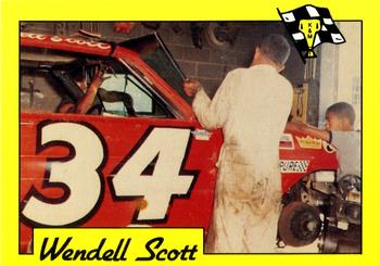 1991 K & M Sports Legends Wendell Scott #WS8 Wendell Scott / Michael Scott Front