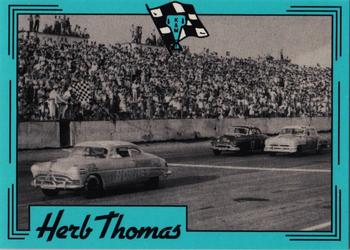 1991 K & M Sports Legends Herb Thomas #HT5 Herb Thomas's Car / Slick Smith's Car / Iggy Katona's Car Front