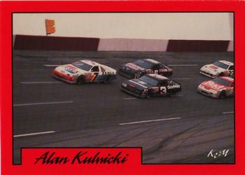 1992 K & M Sports Legends Alan Kulwicki #AK11 Alan Kulwicki's Car / Mark Martin's Car / Dale Earnhardt's Car Front