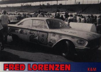 1992 K & M Sports Legends Fred Lorenzen #4 Fred Lorenzen's Car Front